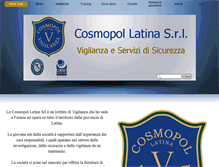 Tablet Screenshot of cosmopolvigilanza.com
